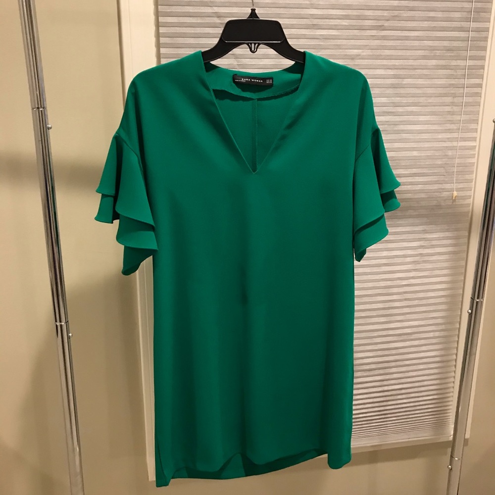 Green Zara Dress